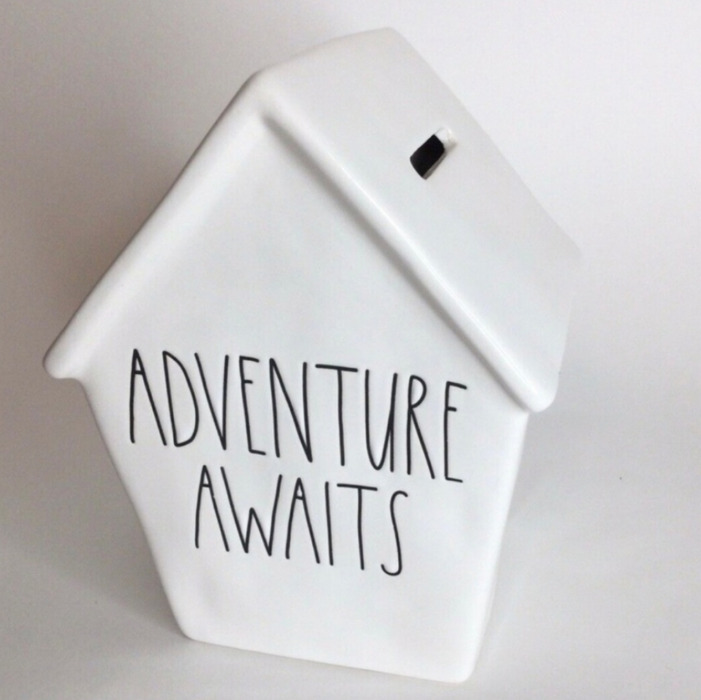 Rae Dunn ADVENTURE AWAITS Bank